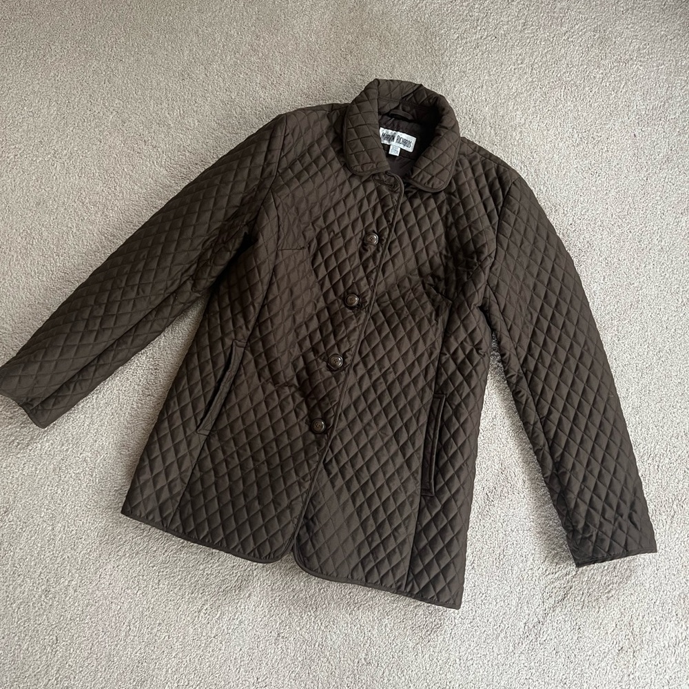 Marvin Richards Brown Quilted Jacket